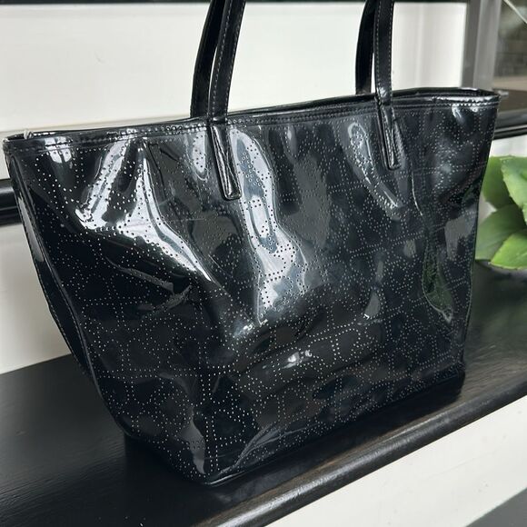 Kate spade Harmony Metro patent vegan leather tote handbag purse like new clean - Picture 7 of 12
